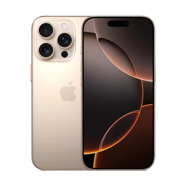 گوشی اپل iPhone 16 Pro Max ZAA ظرفیت یک ترابایت – نات اکتیو با کد رجیستری رنگ تیتانیوم صحرایی