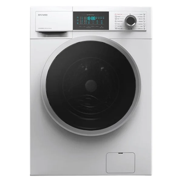 ماشین لباسشویی 8 کیلوگرم اتوماتیک دوو مدل LM-840S رنگ نقره ای