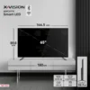 تلویزیون 65 اینچ ال ای دی هوشمند ایکس ویژن مدل 65XCU775 رنگ مشکی - Image 4