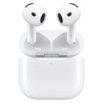 هدفون بلوتوثی اپل مدل AirPods 4 فاقد قابلیت نویز کنسلینگ رنگ سفید