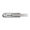 فلش مموری سن دیسک Ultra Dual Drive Luxe ظرفیت 512 گیگابایت با دو رابط USB 3.2 Type-C و Type-A رنگ نقره ای - Image 9