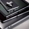 فلش مموری سن دیسک Ultra Dual Drive Luxe ظرفیت 512 گیگابایت با دو رابط USB 3.2 Type-C و Type-A رنگ نقره ای - Image 4