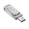 فلش مموری سن دیسک Ultra Dual Drive Luxe ظرفیت 512 گیگابایت با دو رابط USB 3.2 Type-C و Type-A رنگ نقره ای - Image 7