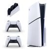 کنسول بازی سونی مدل PlayStation 5 Slim ظرفیت 1 ترابایت ریجن CFI-2116 اروپا به همراه دسته اضافی و پایه شارژر