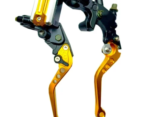 کتی کلاچ و ترمز موتور سیکلت وارون مدل پمپ دار کد B-8-GLD بسته 2 عددی