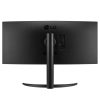 مانیتور خمیده 34 اینچ ال جی مدل 34WR55QK-B با وضوح Ultra HD - 4K، پنل VA و نرخ به‌روزرسانی 60 هرتز - مشکی - Image 4