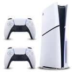 کنسول بازی سونی مدل PlayStation 5 Slim ظرفیت 1 ترابایت ریجن CFI-2116 اروپا به همراه دسته اضافی